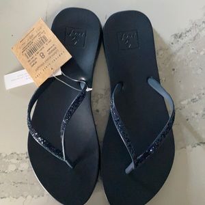 Reef Cushion Stargazer Navy Sparkle Thong